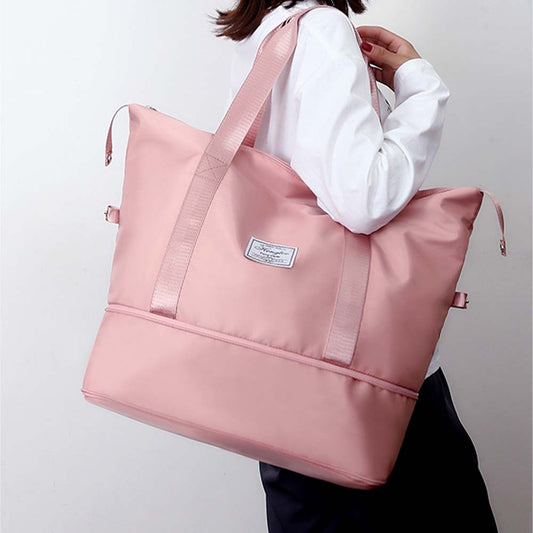 Dollcini, multifunctional travel bag, new dry and wet separation, portable travel bag, fitness bag
