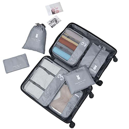 Dollcini, storage set for travel, suitcase/car organizers, 6 pieces